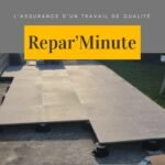 carrelage sur plot terrasse