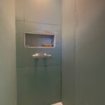 Carrelage niche de douche + robinetterie