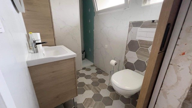 Salle de bain terminée