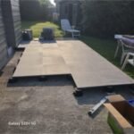 carrelage sur plot terrasse