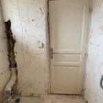 Démontage ancienne porte