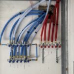 Installation d'une nourrice à vannes